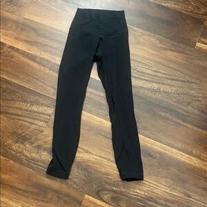 Lululemon align high rise ankle leggings black 0